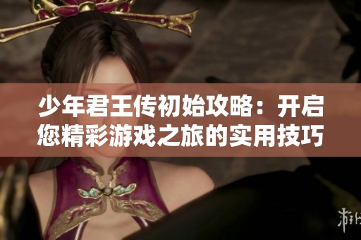 少年君王傳初始攻略：開啟您精彩游戲之旅的實(shí)用技巧與建議