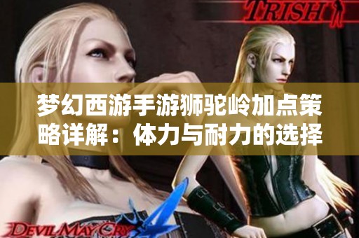 夢(mèng)幻西游手游獅駝嶺加點(diǎn)策略詳解：體力與耐力的選擇對(duì)比分析