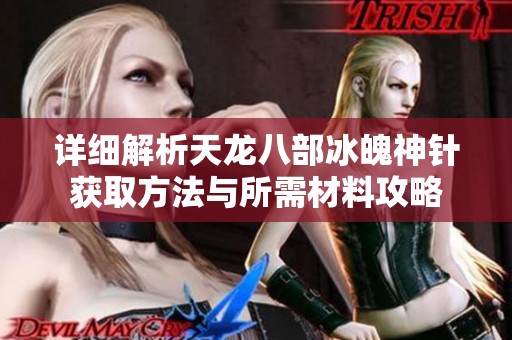 詳細(xì)解析天龍八部冰魄神針獲取方法與所需材料攻略