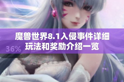魔獸世界8.1入侵事件詳細(xì)玩法和獎(jiǎng)勵(lì)介紹一覽