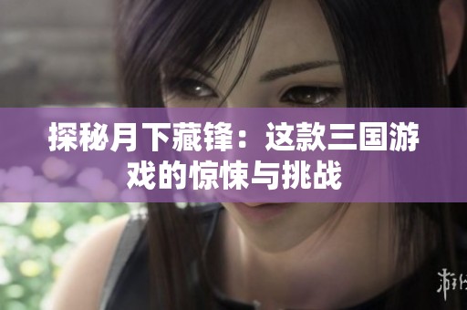 探秘月下藏鋒：這款三國游戲的驚悚與挑戰(zhàn)