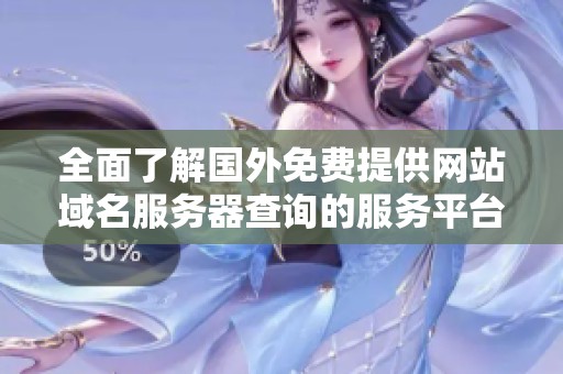 全面了解國外免費提供網(wǎng)站域名服務(wù)器查詢的服務(wù)平臺