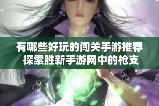 有哪些好玩的闖關(guān)手游推薦 探索勝新手游網(wǎng)中的槍支收集樂趣