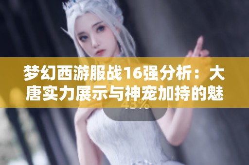 夢幻西游服戰(zhàn)16強分析：大唐實力展示與神寵加持的魅力