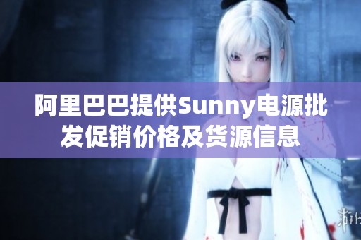 阿里巴巴提供Sunny電源批發(fā)促銷價(jià)格及貨源信息