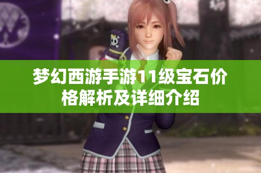 夢幻西游手游11級寶石價格解析及詳細(xì)介紹