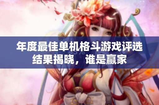年度最佳單機(jī)格斗游戲評選結(jié)果揭曉，誰是贏家