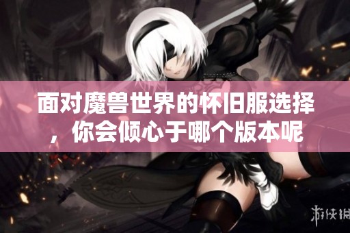 面對(duì)魔獸世界的懷舊服選擇，你會(huì)傾心于哪個(gè)版本呢