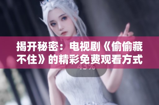 揭開秘密：電視劇《偷偷藏不住》的精彩免費觀看方式分享