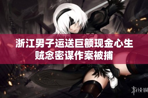 浙江男子運(yùn)送巨額現(xiàn)金心生賊念密謀作案被捕