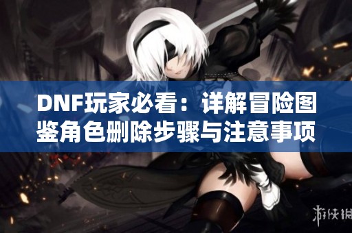 DNF玩家必看：詳解冒險圖鑒角色刪除步驟與注意事項
