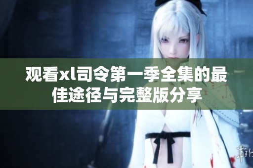觀看xl司令第一季全集的最佳途徑與完整版分享