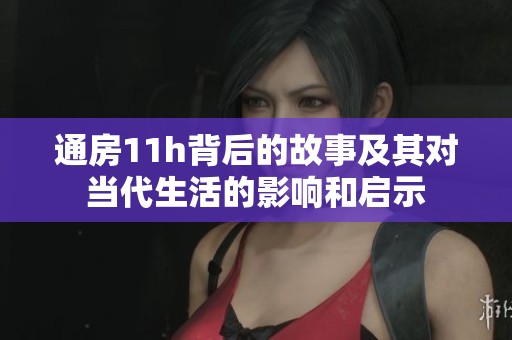 通房11h背后的故事及其對(duì)當(dāng)代生活的影響和啟示