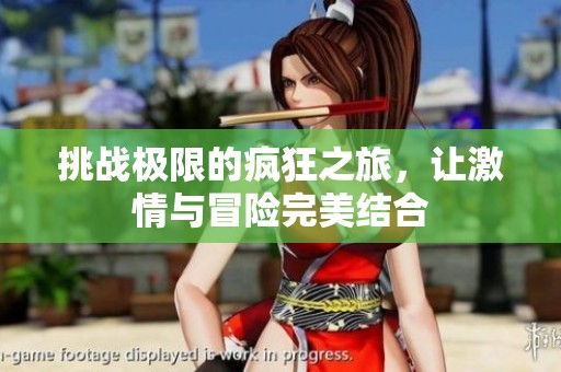挑戰(zhàn)極限的瘋狂之旅，讓激情與冒險完美結(jié)合