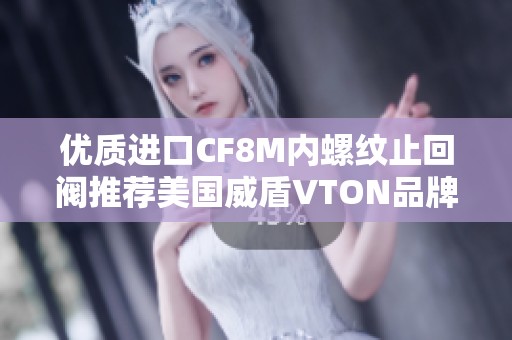 優(yōu)質(zhì)進(jìn)口CF8M內(nèi)螺紋止回閥推薦美國(guó)威盾VTON品牌的可靠選擇