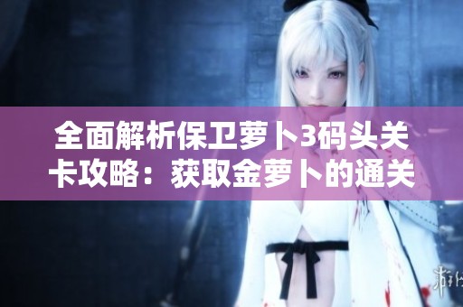 全面解析保衛(wèi)蘿卜3碼頭關(guān)卡攻略：獲取金蘿卜的通關(guān)布陣技巧與詳細圖解揭秘