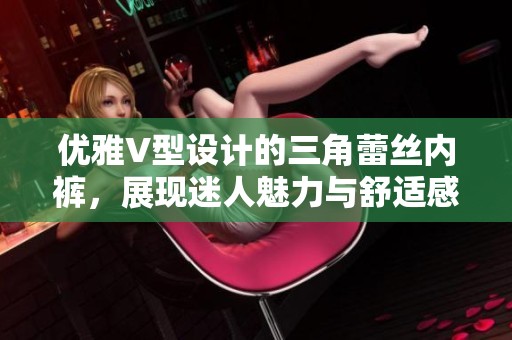 優(yōu)雅V型設計的三角蕾絲內(nèi)褲，展現(xiàn)迷人魅力與舒適感