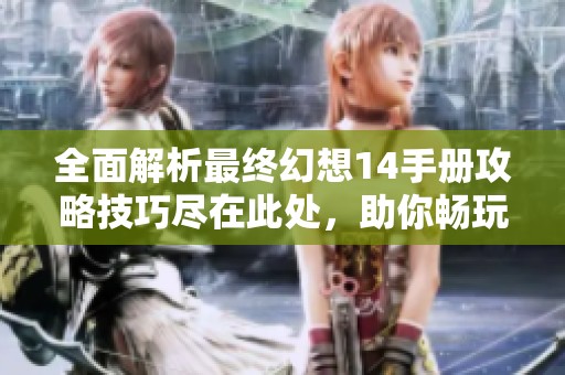 全面解析最終幻想14手冊(cè)攻略技巧盡在此處，助你暢玩游戲每個(gè)細(xì)節(jié)與任務(wù)