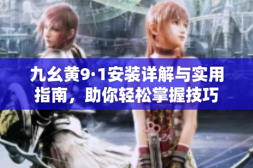 九幺黃9·1安裝詳解與實(shí)用指南，助你輕松掌握技巧