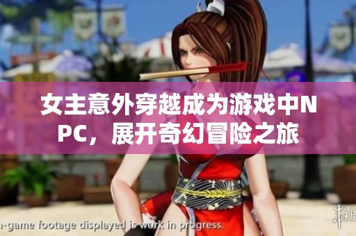 女主意外穿越成為游戲中NPC，展開(kāi)奇幻冒險(xiǎn)之旅