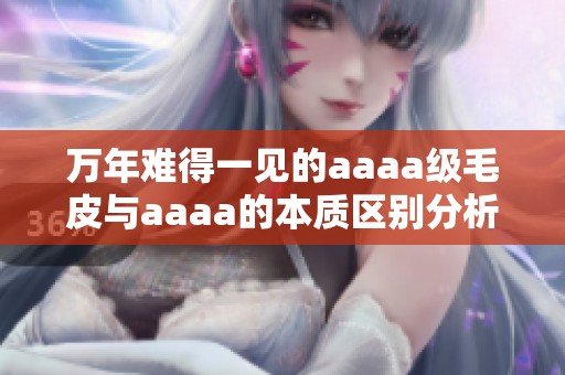 萬年難得一見的aaaa級毛皮與aaaa的本質(zhì)區(qū)別分析