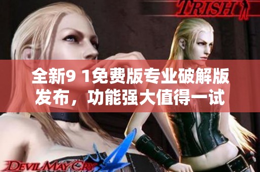 全新9 1免費版專業(yè)破解版發(fā)布，功能強大值得一試