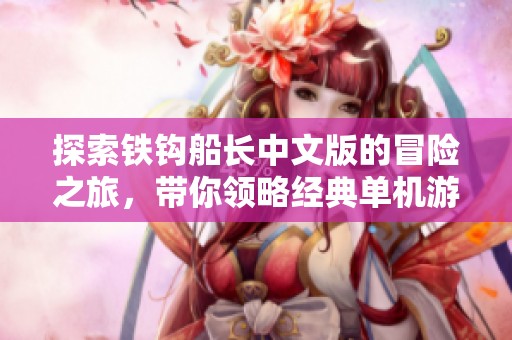 探索鐵鉤船長中文版的冒險之旅，帶你領(lǐng)略經(jīng)典單機游戲的無窮魅力與樂趣