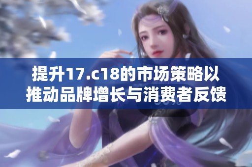 提升17.c18的市場策略以推動品牌增長與消費(fèi)者反饋