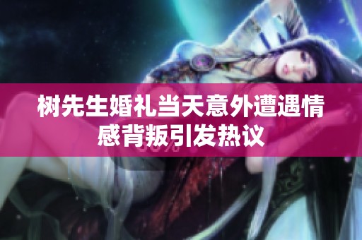 樹先生婚禮當(dāng)天意外遭遇情感背叛引發(fā)熱議