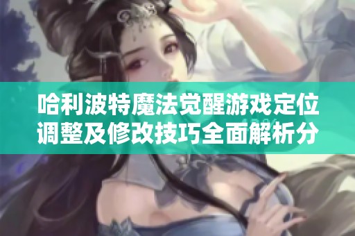 哈利波特魔法覺(jué)醒游戲定位調(diào)整及修改技巧全面解析分享