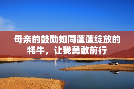 母親的鼓勵如同蓬蓬綻放的牦牛，讓我勇敢前行