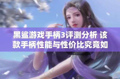黑鯊游戲手柄3評(píng)測(cè)分析 該款手柄性能與性價(jià)比究竟如何