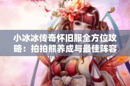 小冰冰傳奇懷舊服全方位攻略：拍拍熊養(yǎng)成與最佳陣容搭配解析