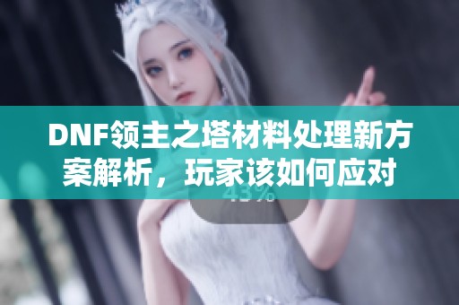 DNF領(lǐng)主之塔材料處理新方案解析，玩家該如何應(yīng)對(duì)