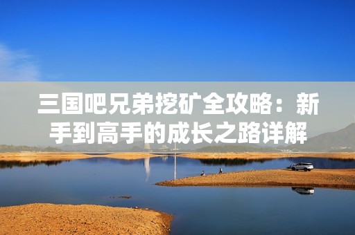 三國吧兄弟挖礦全攻略：新手到高手的成長之路詳解