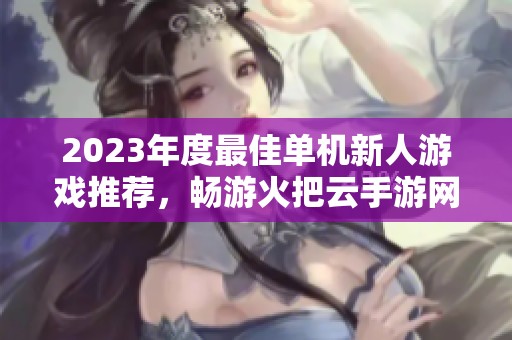 2023年度最佳單機新人游戲推薦，暢游火把云手游網(wǎng)精彩榜單
