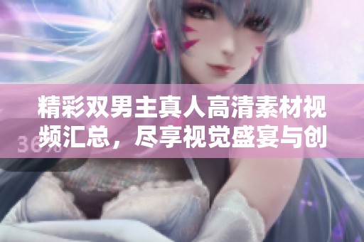 精彩雙男主真人高清素材視頻匯總，盡享視覺盛宴與創(chuàng)作靈感