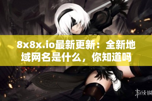 8x8x.io最新更新：全新地域網(wǎng)名是什么，你知道嗎
