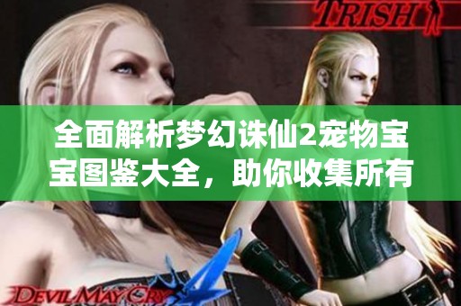 全面解析夢幻誅仙2寵物寶寶圖鑒大全，助你收集所有伙伴