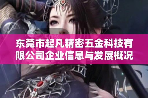 東莞市起凡精密五金科技有限公司企業(yè)信息與發(fā)展概況分析