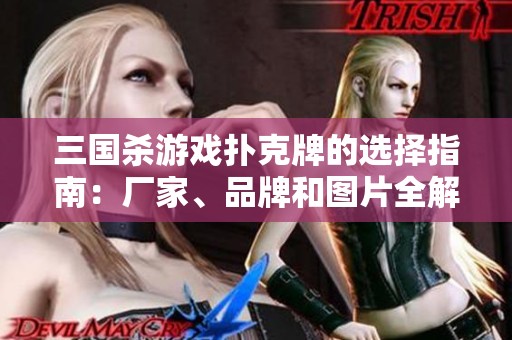 三國殺游戲撲克牌的選擇指南：廠家、品牌和圖片全解析