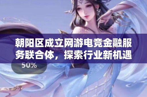 朝陽區(qū)成立網(wǎng)游電競金融服務聯(lián)合體，探索行業(yè)新機遇與發(fā)展?jié)摿? title=