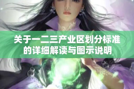 關(guān)于一二三產(chǎn)業(yè)區(qū)劃分標(biāo)準(zhǔn)的詳細(xì)解讀與圖示說明