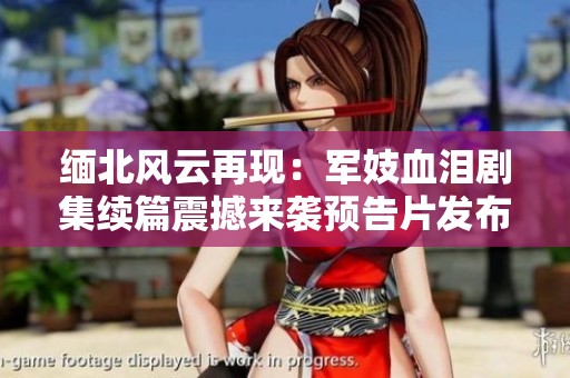 緬北風云再現(xiàn)：軍妓血淚劇集續(xù)篇震撼來襲預告片發(fā)布