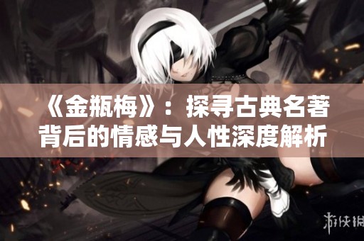 《金瓶梅》：探尋古典名著背后的情感與人性深度解析視頻