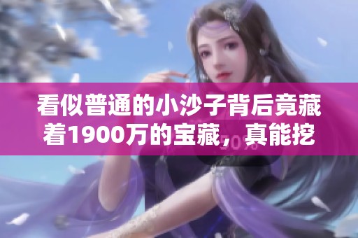 看似普通的小沙子背后竟藏著1900萬的寶藏，真能挖到寶石嗎