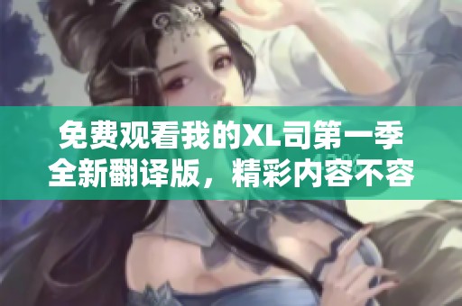 免費觀看我的XL司第一季全新翻譯版，精彩內(nèi)容不容錯過