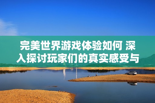 完美世界游戲體驗如何 深入探討玩家們的真實感受與評價