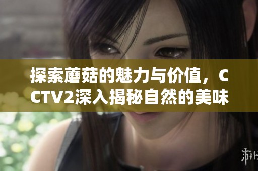 探索蘑菇的魅力與價值，CCTV2深入揭秘自然的美味世界