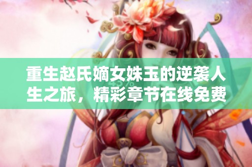 重生趙氏嫡女姝玉的逆襲人生之旅，精彩章節(jié)在線免費(fèi)閱讀